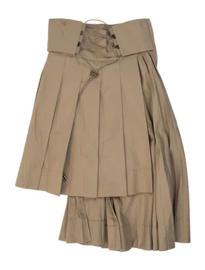 Pre-owned Dior Mini Skirt In Neutrals