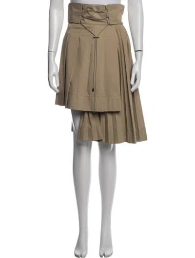 Pre-owned Dior Mini Skirt In Neutrals