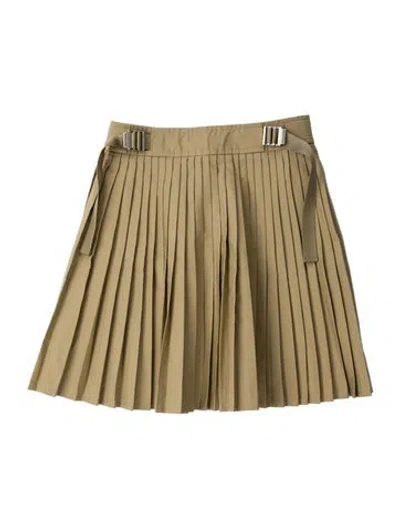 Pre-owned Dior Mini Skirt W/ Tags In Neutral