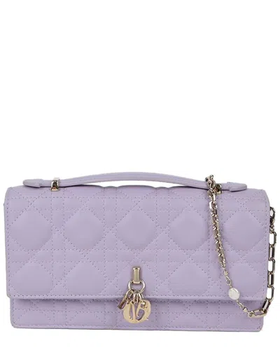 Dior Mini Tote Shoulder Bag (authentic Pre-loved) In Purple