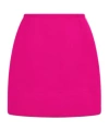 Dior Mini Wool Skirt In Pink