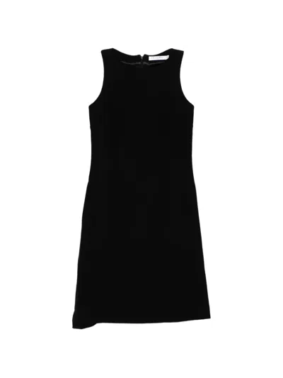 Pre-owned Dior Minimal Tailored Wool Dress In Black