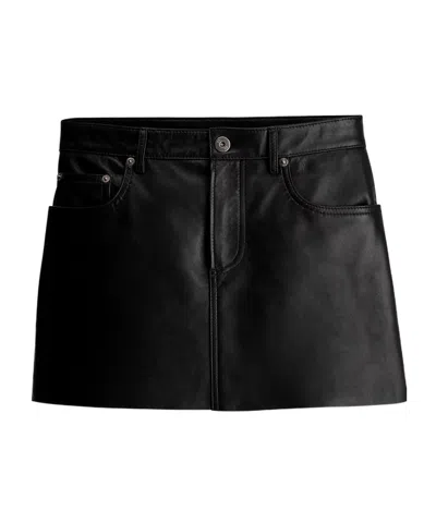 Dior Miniskirt In Black