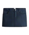 Dior Miniskirt In Blue