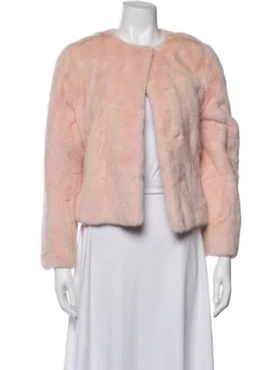 Pre-owned Dior Mink Fur Jacket In Pink