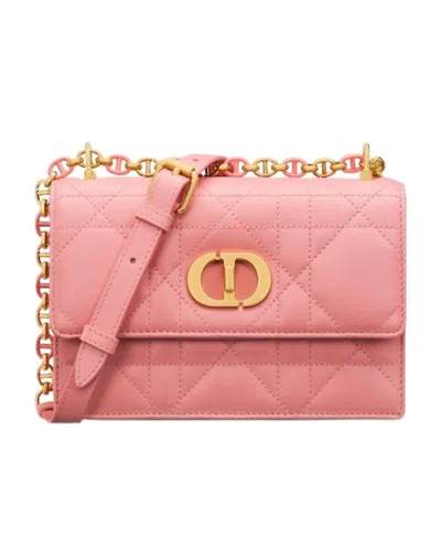 Dior Miss Caro Mini Shoulder Bag In Pink
