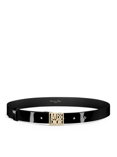 Dior Miss  Belt In Black