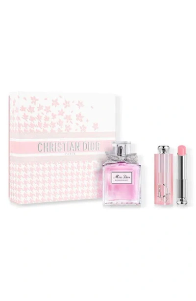 Dior Miss  Blooming Bouquet &  Lip Glow Valentine's Day Set In No Color