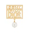 Dior Miss  Brooch In Yellow