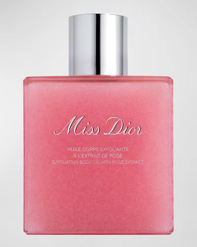 Dior Miss  Exfoliating Body Oil, 5.9 Oz. In Pink