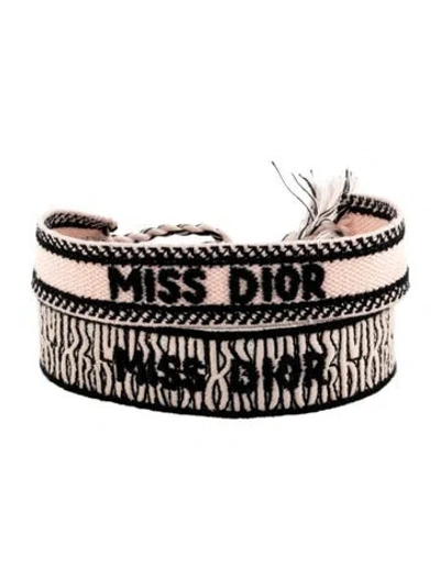 Pre-owned Dior Miss  Friendship Bracelet Set In Multicolor