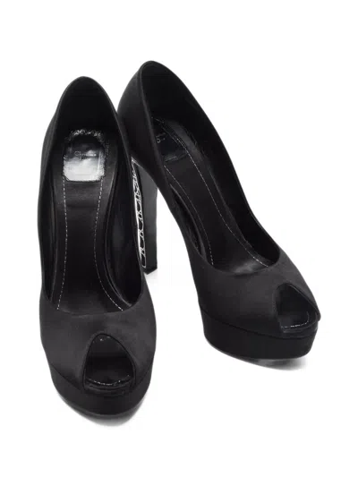Pre-owned Dior Miss  Platform Pumps In Black