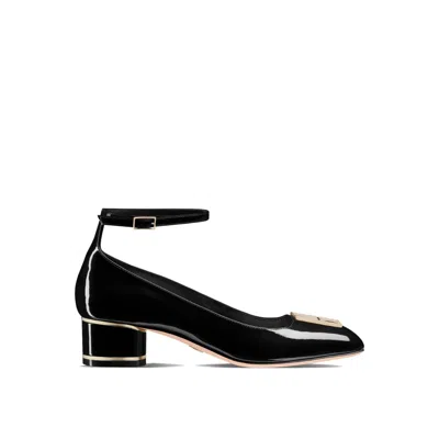 Dior Miss  Pumps With Adjustable Ankle Strap In Black
