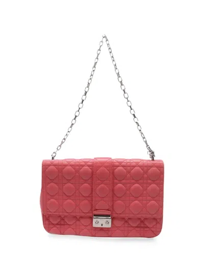 Pre-owned Dior Miss  Quilted Shoulder Bag In Pink