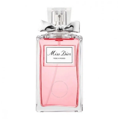 Dior Miss  Rose N'roses By Christian  For Women 3.4 oz Edt Spray In Rose / White