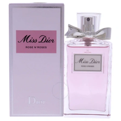 Dior Miss  Rose Nroses / Christian  Edt Spray 1.7 oz (50 Ml) (w) In Rose / White