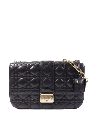Pre-owned Dior Miss  Shoulder Bag In Black