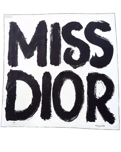 DIOR DIOR MISS DIOR SILK SCARF