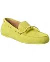 Dior Miss  Street Suede Loafer In Yellow