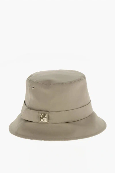 Dior Miss Nylon Teddy Bucket Hat With Monogram Lining