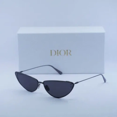 Pre-owned Dior Miss B1u H4a0 Gunmetal/grey 63-14-135 Sunglasses Authentic In Gray