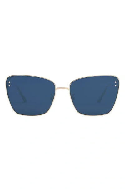 Dior Miss B2u 63mm Butterfly Sunglasses In Multi