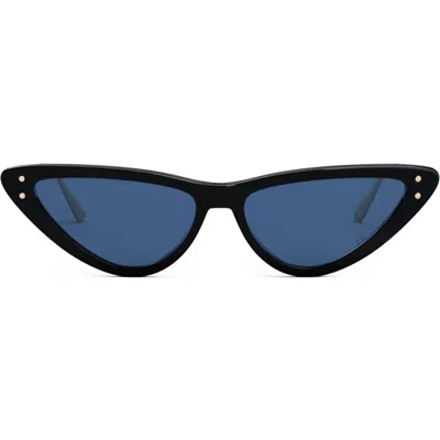 DIOR MISSDIOR B4U 55MM CAT EYE SUNGLASSES 