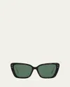 Dior Miss B5f Sunglasses In Shiny Black Smoke Mirror