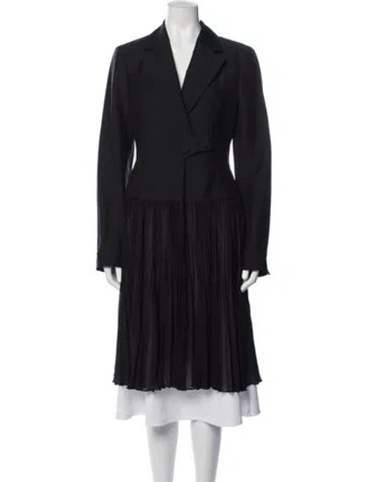 Pre-owned Dior Mohair Blazer W/ Tags In Black