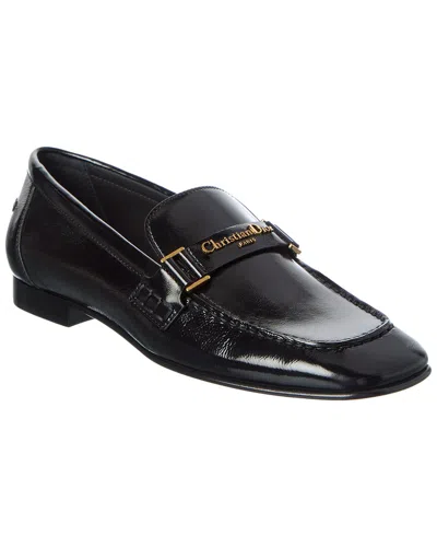 Dior Monsieur  Leather Loafer In Black
