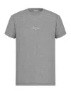 Dior Montaigne T-shirt In Cotton Jersey In Gray