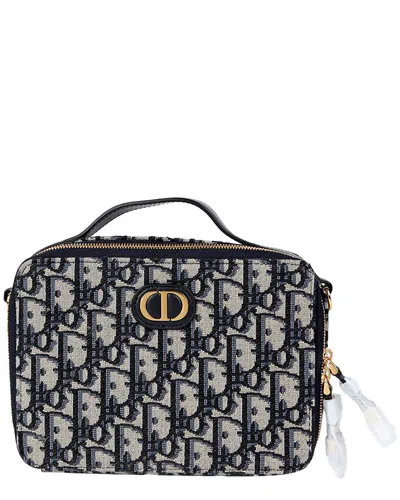 Dior Montain Box Tote Shoulder Bag (authentic Pre-loved) In Black