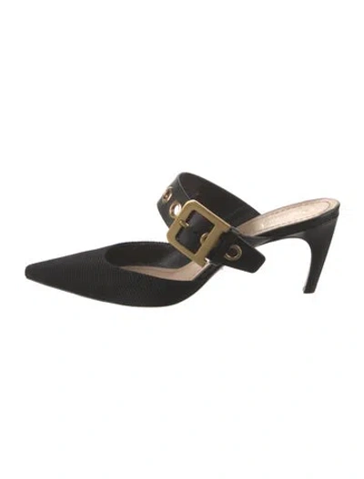 Pre-owned Dior Mules In Black