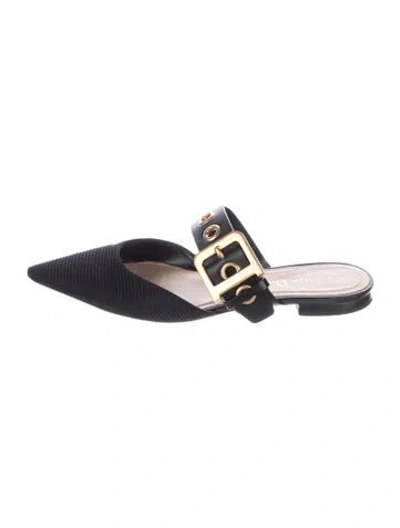 Pre-owned Dior Mules In Black