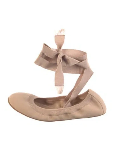 Pre-owned Dior Mules In Neutral
