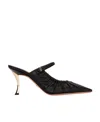 Dior Muller High Heels In Black