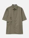 Dior Multi Pocket Shirt In Gray