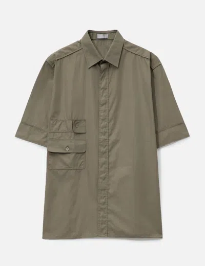 Dior Multi Pocket Shirt In Gray