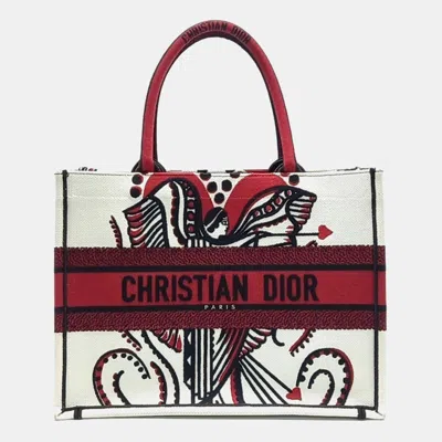 Pre-owned Dior Multicolor Canvas Book Tote Bag 36