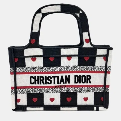 Pre-owned Dior Multicolor Fabric Book Mini Tote Bag