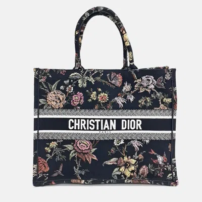 Pre-owned Dior Multicolor Fabric Book Tote