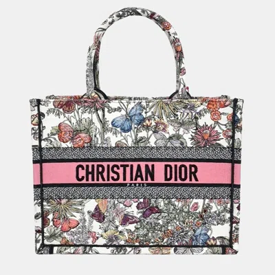 Pre-owned Dior Multicolor Fabric Book Tote Bag