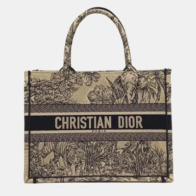 Pre-owned Dior Multicolor Fabric Book Tote Bag