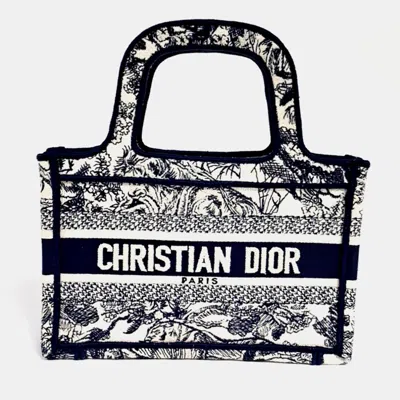 Pre-owned Dior Multicolor Fabric Mini Book Tote Bag