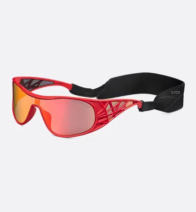 Dior Multicolour Acetate Sunglasses In Red