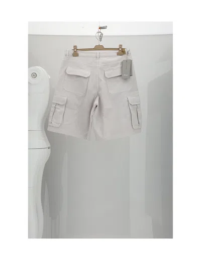Dior Multi-pocket Cotton Cargo Pants In White
