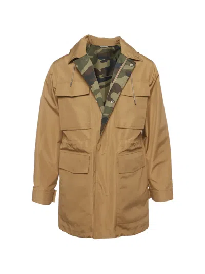 Pre-owned Dior Multi-pocket Field Coat In Neutrals