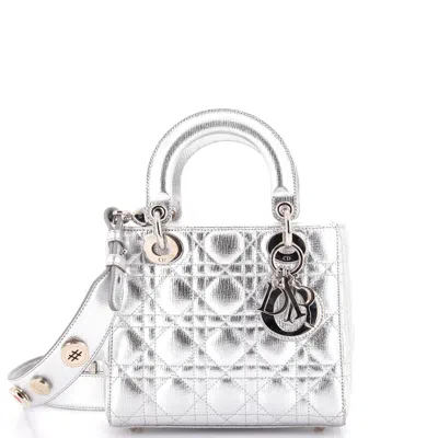 Dior My Abc Lady Bag Metallic Cannage Quilt Leather In Multi | ModeSens