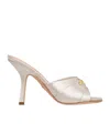 Dior My  High-heeled Sandals In Champagne-colored