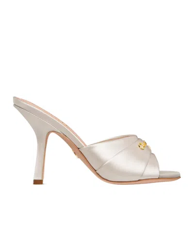 Dior My  High-heeled Sandals In Champagne-colored